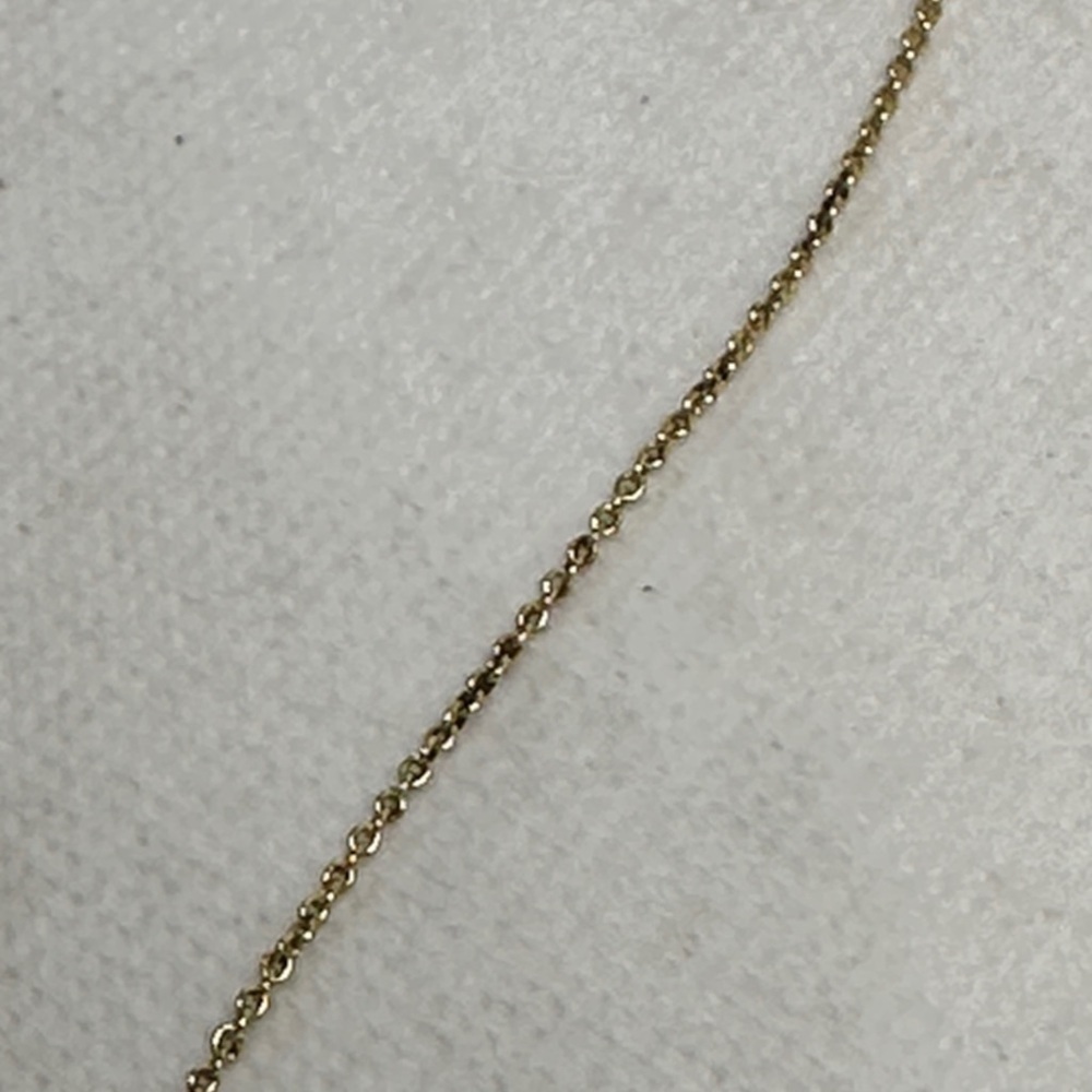 Kate Spade Gold Necklace with “J” Initial Pendant - 17” with 3” Extender - Picture 8 of 9